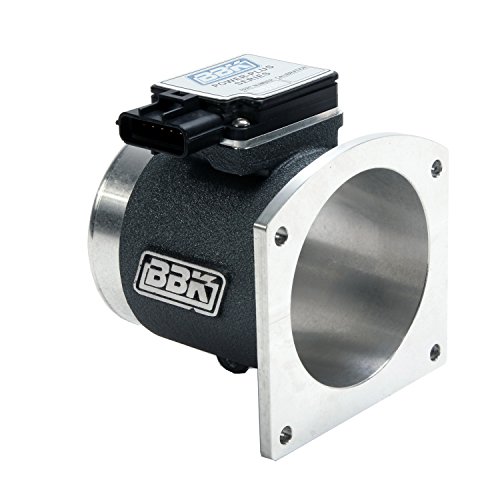 BBK 8007 76mm Mass Air Flow Meter MAF Sensor Calibrated For 19 lb Injectors, Cold Air Kit Calibration for Ford Mustang 5.0L (exc Cobra)