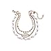 Zealmer Layered Gold Chain Anklet Beads Sequin Anklet Bracelet Beach Foot Jewelry