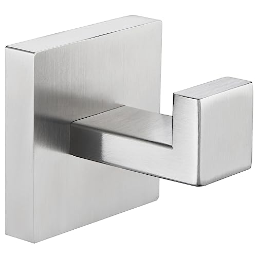 Angle Simple Bathroom Towel Hook Brushed