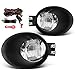 AUTOSAVER88 Glass Lens Fog Lights 9006 12V 51W Halogen Lamp Competible for 2002-2008 Dodge Ram 1500\2500 Pick Up Truck with Wiring Kit and Lamp Bracket