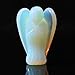Opal Stone Carved Angel,Charminer Opalite Pocket Guardian Angel Gemstone Angel Gift, Reiki Healing Crystals Stone, Psychic Spiritual Gift
