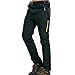 Toomett Men's Outdoor Hiking Convertible Quick Dry Pants Elastic Waist Casual Lightweight Fishing Shorts