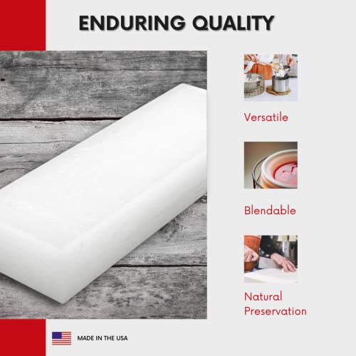 Blended Waxes, Inc. Paraffin Wax Block Household Paraffin Wax for
