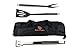 Barbecue Grill Tool Set - 3 Piece BBQ Grilling Utensil Kit Including Stainless Steel Spatula, Fork, and Tongs with Bonus Carrying Case