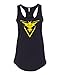 Pokemon Go Gym Team Instinct Yellow Womens Racerback Tank Top