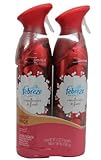 Febreze Air Effects Spray Air Freshener Cranberries and Frost, 9.7 Ounces , 2 Count