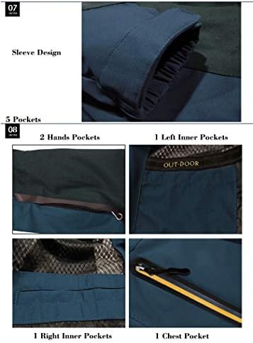 Adjustable water-resistant jacket with multiple pockets and a hood, priced at $39.98.