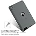 iPad 2/3 / 4 Case,BENTOBEN Heavy Duty Rugged Slim Shockproof Silicone High Impact Resistant Hybrid Three Layer Full Body Protective Case Cover for 9.7 iPad 2nd/ 3rd/4th Generation Retina(Gray/Black)