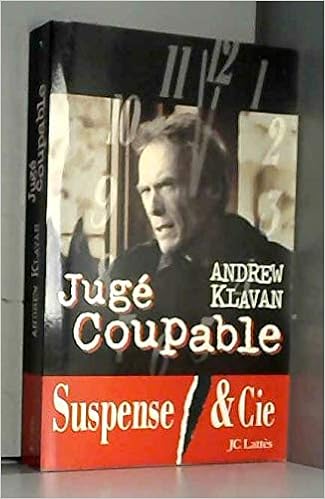 Juge Coupable Klavan Andrew 9782709616157 Amazon Com Books