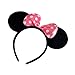 SuperLi Mickey Mouse Ears Headband Costume Acessory for Boys and Girls Birthday Party or Celebrations (Set of 10)