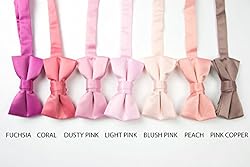 Spring Notion Boys' Satin Bow Tie and Handkerchief