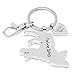 Marc Tetro Dog Keyrings (Boston Terrier)