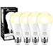 HEKEE Smart LED Light Bulb, 85W Equivalent, WiFi Compatible with Alexa, Echo, Google Home Assistant, 12W Dimmable - Warm White 2700K A19 E26 (4 Pack)