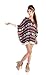 Retro Style Native American BOHO Poncho Fits US Size 2 - 6 (Item# 834)