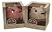 CISCO The Digi-Piggy Digital Coin Counting Bank - 2 Pack (1 Pink and 1 White)