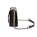 Women Fashion Shoulder Bag Jelly Clutch Leather Handbag Quilted Crossbody Bag with Chain