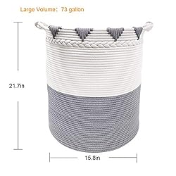 TerriTrophy XXXL Large Cotton Rope Bakset 22"x16"x