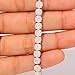 CiNily Adjustable Silver Plated Opal Tennis Bracelet for Women Girls - Fashion Jewelry Gift | Opal Bracelets in Sterling Silver,Rose Gold and Yellow Gold Plating