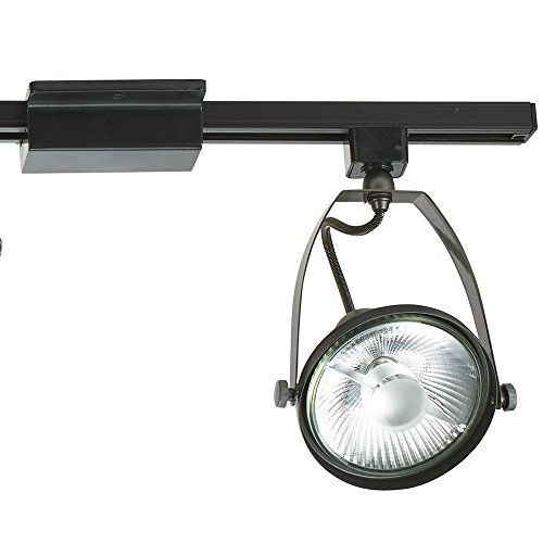 Catalina Lighting 16439-003 4-Light Linear Track Lighting Kit with Dimmable Adjustable Heads and Easy Installation, 42-Inch, Bronze, Bulbs Included