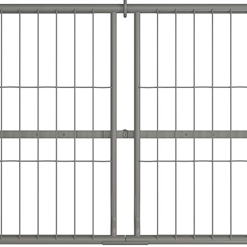 DHP Miles Metal Futon Frame, Silver Pricepulse