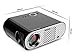 Ohderii Portable Projector 30,000 Hour LED Full HD Video Projector 1080P Supported Compatible with Fire TV Stick PS4 HDMI VGA TF AV and USBthumb 1