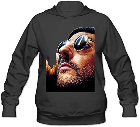 PTR Women's Hoodie - Jean Reno The Professional Black Size S