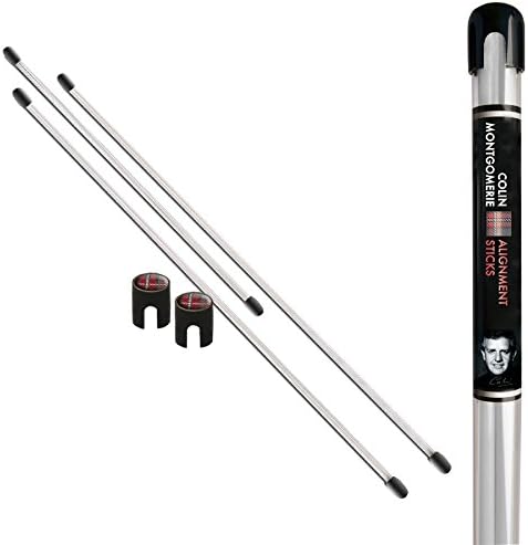 Colin Montgomerie Alignment Stick Training Aid, White