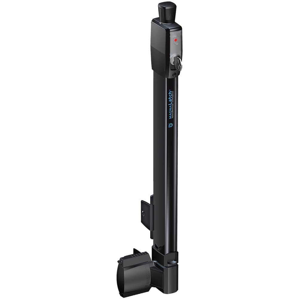 National Hardware N346-210 Magnetic Gate Latch, Black