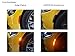 iJDMTOY Smoked Lens Amber/Red Full LED Side Marker Light Kit For 2015-up Dodge Charger, Powered by Total 180-SMD LED, Replace OEM Sidemarker Lamps