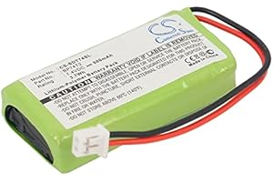 WOLWES Battery Replacement for Dogtra P/N: AE562438P6H, AE602048P6H, BP74T2, 1900S Transmitters, 1902S Transmitters, 2300NCP 
