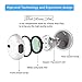Aalio Earphones, Microphone Earbuds Stereo Headphones Noise Isolating Headset Fit Compatible Apple iPhone 7/7 plus/8/8 Plus/X- White (Bluetooth Connectivity)thumb 2
