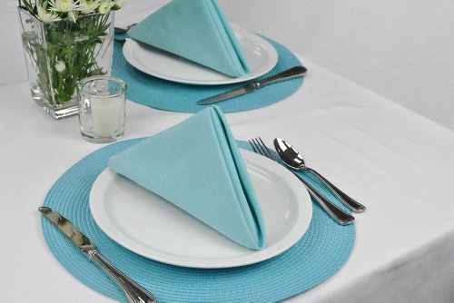 4 DII+Braided+Outdoor+Placemat+Charger