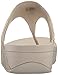 FitFlop Women's Shimmy Suede Toe-Thong Sandals Flip-Flop, pale gold, 7 M US