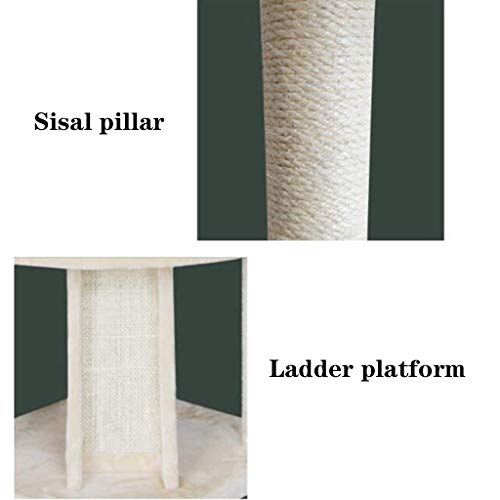 FTFDTMY-Mehrschichtiger-Katzenkletterrahmen-groer-Kratzbaum-im-Innenbereich-Einteilige-Katzenhaus-Sisal-Sule-Katzen-Sprungplattform-Farbe-C
