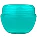 Beauticom 12 Pieces 30G/30ML (1 Oz) Teal Frosted Container Jars with Inner Liners for Scrubs, Oils, Salves, Creams, Lotions, Medication, Cosmetics - BPA Free