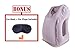 Inflatable Travel Pillow with Ergonomic Head Neck Shoulder Support – Comes with Eye Mask Ear Plugs Carry Bag Portable for long haul flights on airplanes buses cars trains Comfortable Pain Free Sleep
