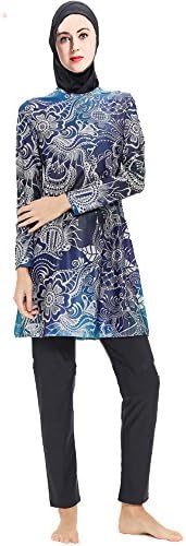 Mr Lin123 Young Women Muslim Swimwear Beach Bathing Suit Muslimah Islamic Swimsuit Swim Surf Wear Burkini