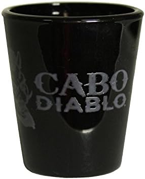 Cabo Wabo Tequila Shot Glass Diablo