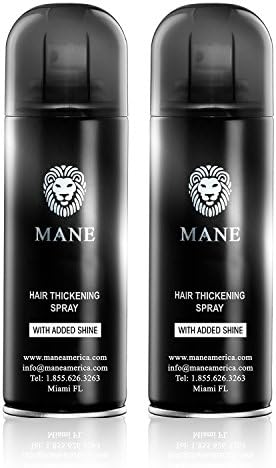 Mane America Hair Thickening Spray with Added Shine (2 Pack) (Light Blond)