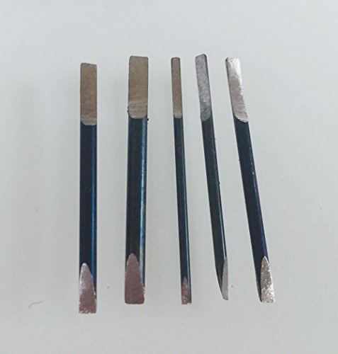 OTOOLWORLD 5 Pieces Precision Screwdriver Set for Watch Repair Watch Bracelet with 5 Extra Blades