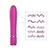 10x Multi-speed Vibration Power Wand Bullet Viberate Toy for Women Back Neck Foot Shoulder and Full Body (Rose)