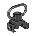 Fyland QD Sling Swivel Mount, Rifle Swivel Quick Release Button QD Sling Attachment for 20mm Picatinny Weaver Rail