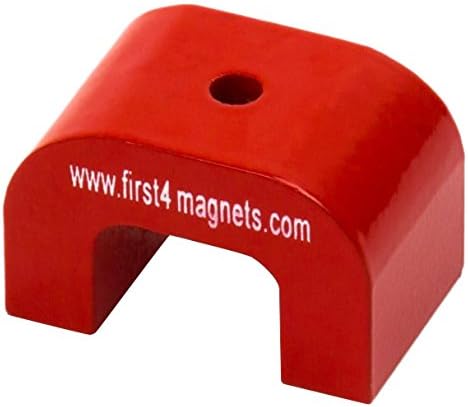 Small Red Alnico Horseshoe Magnet for High-Temperature, Engineering, and Manufacturing Applications