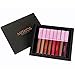 8Pack Lip Gloss Collection Liquid Matte Tint Lipstick Waterproof Long-lasting Velvet Lipgloss Makeup Set (Matte)
