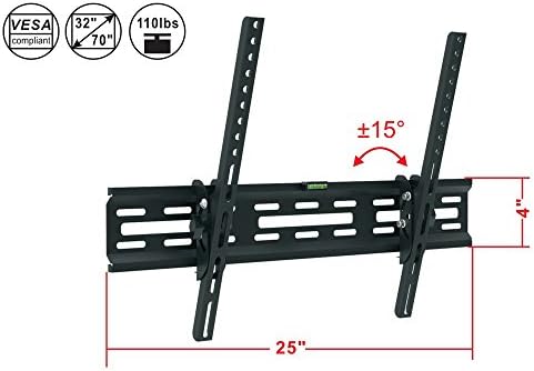 216MT 600 x 400 Cold Rolled Plated TV Mount Bracket for 32"-65" TV Display