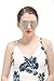 Mens Fashion Brand Rimless Oversized Aviator Protection Mirrored Polarized Sunglasses