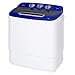 Best Choice Products Portable Compact Twin Tub Laundry Machine & Spin Cycle w/Hose, 13lbs Capacity - White/Blue primary