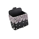 LuckySHD Bling Car Air Vent Cellphone Pocket Purple