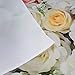 Riyidecor Bridal Floral Wall Backdrop Wedding Rose 8x6 Feet Reception Ceremony Photography Background Photo Birthday Party Dessert Table Photo Shoot Backdrop Vinyl Cloth