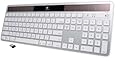 Logitech Wireless Solar Desktop Keyboard K750 for Mac - Silver